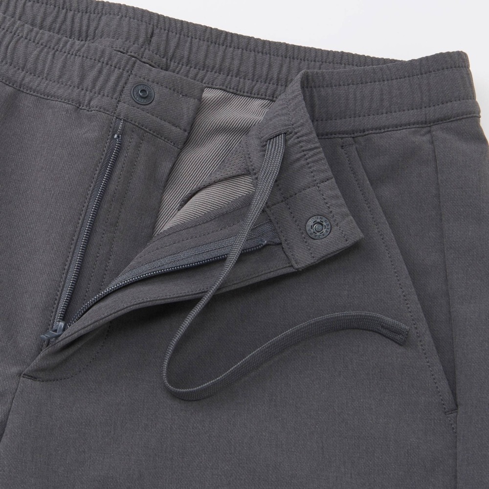 Uniqlo Ultra Stretch Grey Active Jogger Pants - Picture 2 of 6